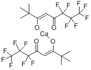 Calcium bis(6,6,7,7,8,8,8-heptafluoro-2,2-dimethyl-3,5-octanedionate) Structure,36885-29-7Structure