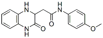 N-(4-methoxyphenyl)-2-(3-oxo-1,2,3,4-tetrahydroquinoxalin-2-yl)acetamide Structure,36932-44-2Structure