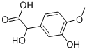 3-Hydroxy-4-methoxymandelic acid Structure,3695-24-7Structure