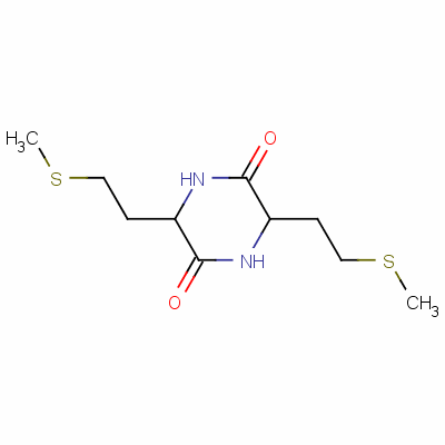 3,6-Bis[2-(methylthio)ethyl ]piperazine-2,5-dione Structure,36963-02-7Structure