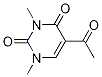 5-Acetyl-1,3-dimethyl-2,4(1h,3h)-pyrimidinedione Structure,36980-95-7Structure