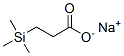 3-(Trimethylsilyl)-propionic acid sodium salt Structure,37013-20-0Structure