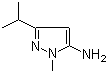 3-Isopropyl-1-methyl-1h-pyrazol-5-amine Structure,3702-12-3Structure