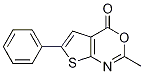 2-Methyl-6-phenyl-thieno[2,3-d][1,3]oxazin-4-one Structure,370587-15-8Structure