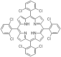 5,10,15,20-Tetrakis(2,6-dichlorophenyl)porphine Structure,37083-37-7Structure