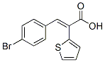 3-(4-Bromophenyl)-2-thien-2-ylacrylic acid Structure,37094-46-5Structure