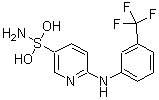 6-[[3-(Trifluoromethyl)phenyl ]amino]-3-pyridinesulfonamide Structure,37105-07-0Structure