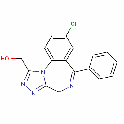 α-hydroxyalprazolam Structure,37115-43-8Structure