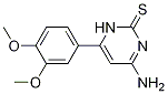 4-Amino-6-(3,4-dimethoxyphenyl)pyrimidine-2(1h)-thione Structure,371171-17-4Structure