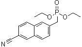 Diethyl(6-cyanonaphthalen-2-yl) methylphosphonate Structure,371222-24-1Structure