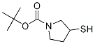 Tert-butyl 3-mercaptopyrrolidine-1-carboxylate Structure,371240-66-3Structure