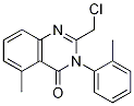 2-Chloromethyl-5-methyl-3-o-tolyl-3h-quinazolin-4-one Structure,371244-11-0Structure