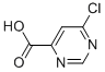 6-Chloropyrimidine-4-carboxylic acid Structure,37131-91-2Structure