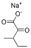 3-Methyl-2-oxopentanoic acid sodium salt Structure,3715-31-9Structure