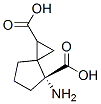 Spiro[2.4]heptane-1,4-dicarboxylic acid, 4-amino-, (4r)- (9ci) Structure,371980-02-8Structure