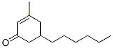 3-Methyl-5-hexyl-2-cyclohexen-1-one Structure,3720-17-0Structure