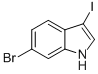 3-Iodo-6-bromo indole Structure,372077-73-1Structure