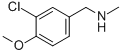 N-methyl-(3-chloro-4-methoxy)benzylamine Structure,372117-85-6Structure