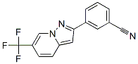 3-(6-(Trifluoromethyl)pyrazolo[1,5-a]pyridin-2-yl)benzonitrile Structure,372122-60-6Structure