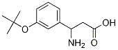 3-Amino-3-(3-tert-butoxyphenyl)propanoic acid Structure,372144-15-5Structure