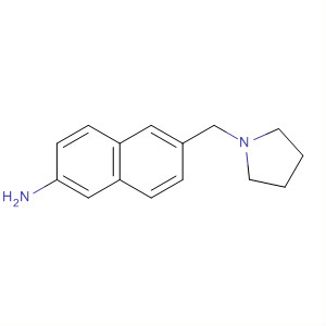 6-(1-Pyrrolidinylmethyl)-2-naphthalenamine Structure,372149-65-0Structure