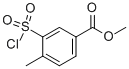 Methyl 3-(chlorosulfonyl)-4-methylbenzoate Structure,372198-41-9Structure