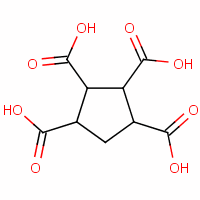 1,2,3,4-Cyclopentanetetracarboxylic acid Structure,3724-52-5Structure