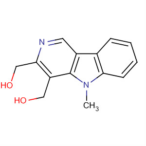 5-Methyl-5h-pyrido[4,3-b]indole-3,4-dimethanol Structure,372954-78-4Structure