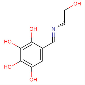 5-{(Z)-[(2-hydroxyethyl)imino]methyl}-1,2,3,4-benzenetetrol Structure,373390-48-8Structure