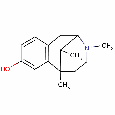 Metazocine Structure,3734-52-9Structure