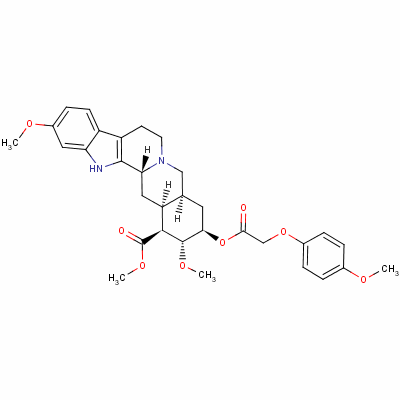 Mefeserpine Structure,3735-85-1Structure