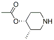 [(3S,4r)-3-methyl-4-piperidyl] acetate Structure,373603-85-1Structure