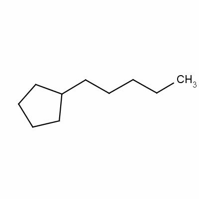 N-pentylcyclopentane Structure,3741-00-2Structure