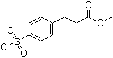 Methyl 3-(4-chlorosulfonyl)phenylpropionate Structure,374537-95-8Structure