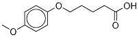 5-(4-Methoxyphenoxy)pentanoic acid Structure,374565-57-8Structure