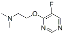 Ethanamine,2-[(5-fluoro-4-pyrimidinyl)oxy]-n,n-dimethyl-(9ci) Structure,374679-89-7Structure