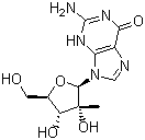 2-C-Methylguanosine Structure,374750-30-8Structure