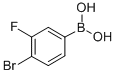 4-Bromo-3-fluorobenzeneboronic acid Structure,374790-97-3Structure