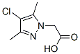 (4-Chloro-3,5-dimethyl-1H-pyrazol-1-yl)acetic acid Structure,374913-86-7Structure