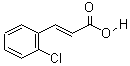 2-Chlorocinnamic acid Structure,3752-25-8Structure