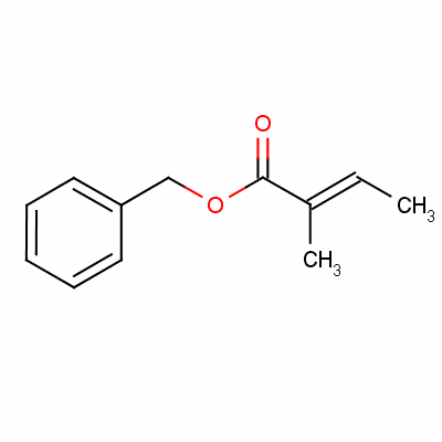 Benzyl (e)-2-methyl-2-butenoate Structure,37526-88-8Structure