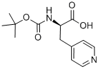 (R)-N-Boc-(4-Pyridyl)alanine Structure,37535-58-3Structure