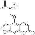 4-[(2-Hydroxy-3-methyl-3-butenyl)oxy]-7h-furo[3,2-g][1]benzopyran-7-one Structure,37551-62-5Structure