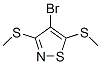 4-Bromo-3,5-bis(methylthio)isothiazole Structure,37572-44-4Structure