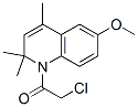 2-Chloro-1-(6-methoxy-2,2,4-trimethyl-2H-quinolin-1-yl)-ethanone Structure,375833-63-9Structure