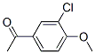 1-(3-Chloro-4-methoxyphenyl)ethanone Structure,37612-52-5Structure