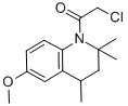 2-Chloro-1-(6-methoxy-2,2,4-trimethyl-3,4-dihydro-2h-quinolin-1-yl)-ethanone Structure,376371-15-2Structure