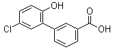 5-Chloro-2-hydroxy-[1,1-biphenyl]-3-carboxylicacid Structure,376592-57-3Structure