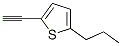 Thiophene, 2-ethynyl-5-propyl- (9ci) Structure,376597-50-1Structure