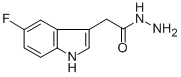 5-Fluoroindole-3-acetic acid hydrazide Structure,376646-57-0Structure